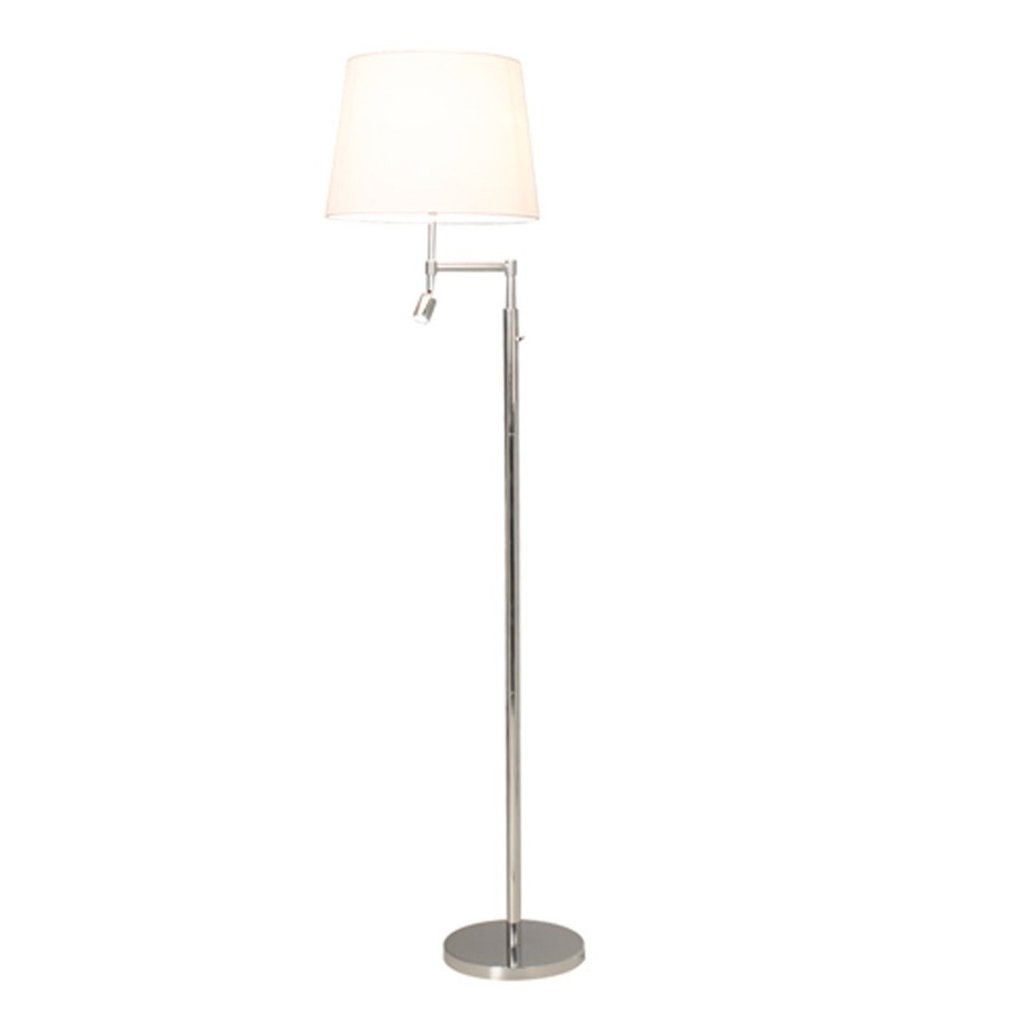 Orlando Golvlampa Krom/Vit