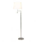 Orlando Golvlampa Krom/Vit Orlando Golvlampa Krom/Vit