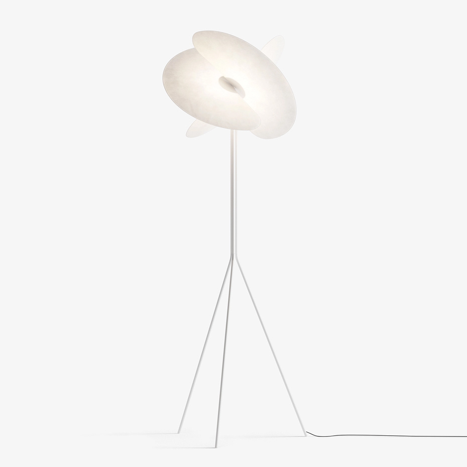 Levante A06TD Golvlampa Matt White