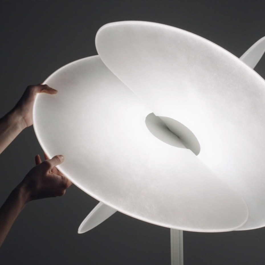 Levante A06TD Golvlampa Matt White