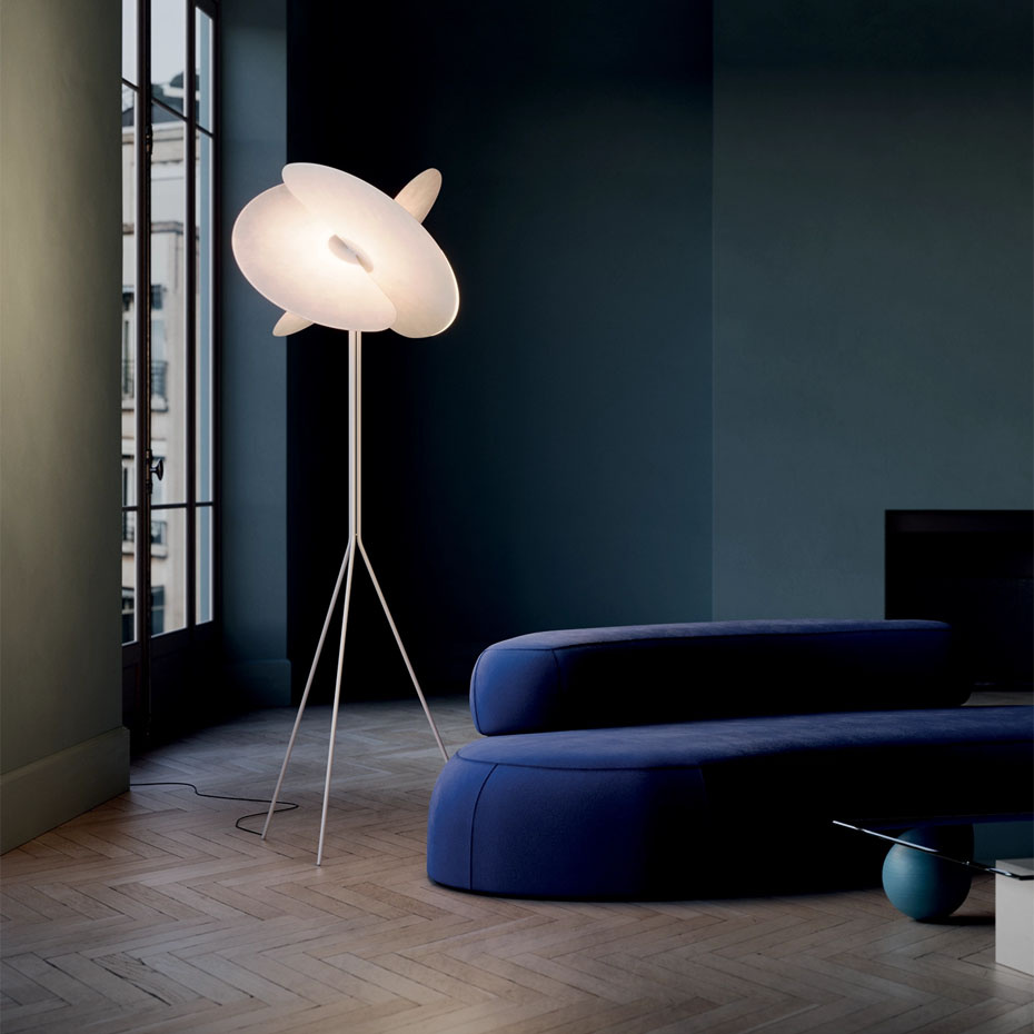 Levante A06TD Golvlampa Matt White