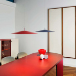 Koinè A07S20W Pendel Ø20cm Matt Red Koinè A07S20W Pendel Ø20cm Matt Red