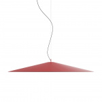 Luceplan Koinè A07S11WN Pendel Ø110cm Matt Red Luceplan Koinè A07S11WN Pendel Ø110cm Matt Red