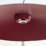 Luceplan Koinè A07S11WN Pendel Ø110cm Matt Red Luceplan Koinè A07S11WN Pendel Ø110cm Matt Red