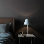 Luceplan Costanzina D13pic LED Bordslampa Aluminium/White Luceplan Costanzina D13pic LED Bordslampa Aluminium/White