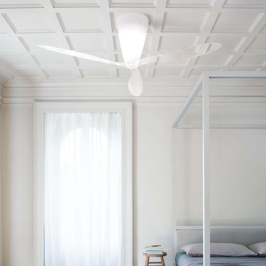 Blow D28/1 Taklampa/Takfläkt Transparent