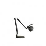 Luceplan Fortebraccio D33N.100 Bordslampa Black Soft Touch Luceplan Fortebraccio D33N.100 Bordslampa Black Soft Touch