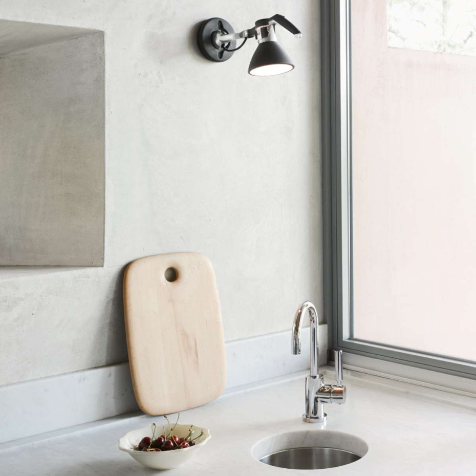 Luceplan Fortebraccio D33Nsp.100 Taklampa/Vägglampa Aluminium