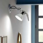 Luceplan Fortebraccio D33Nsp.60 Taklampa/Vägglampa Black Soft Touch Luceplan Fortebraccio D33Nsp.60 Taklampa/Vägglampa Black Soft Touch