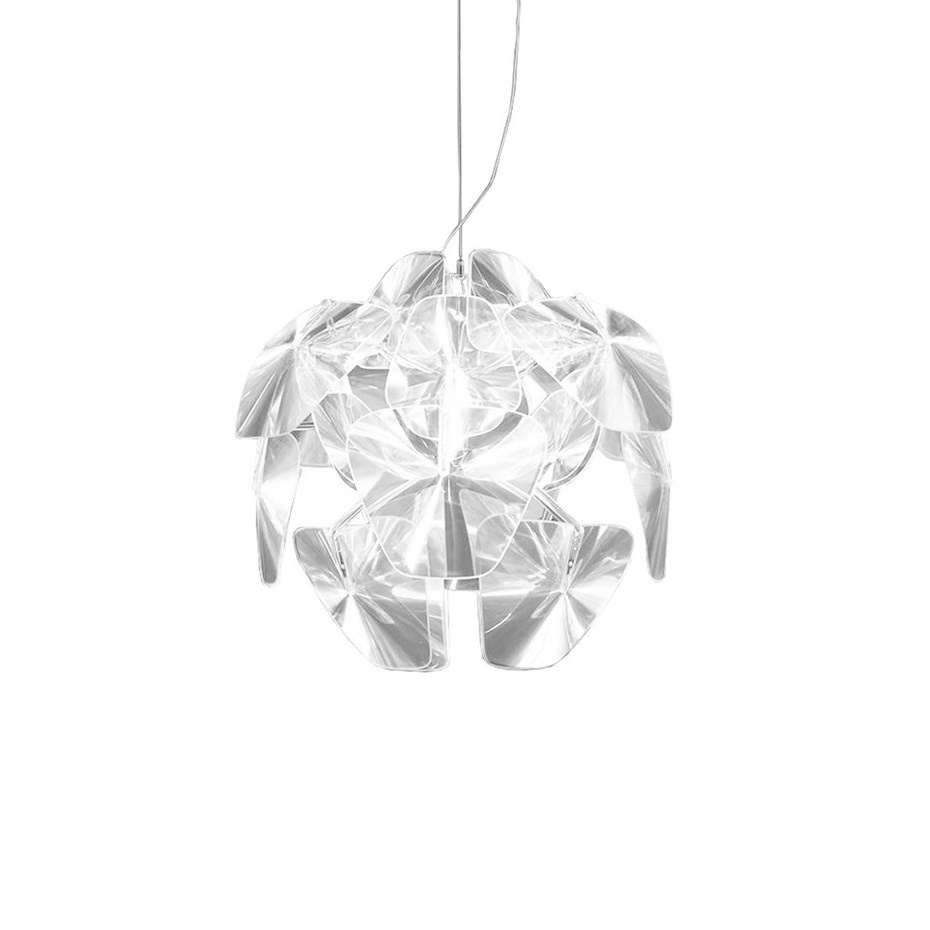 Luceplan Hope D66/18 Pendel Ø72cm Transparent