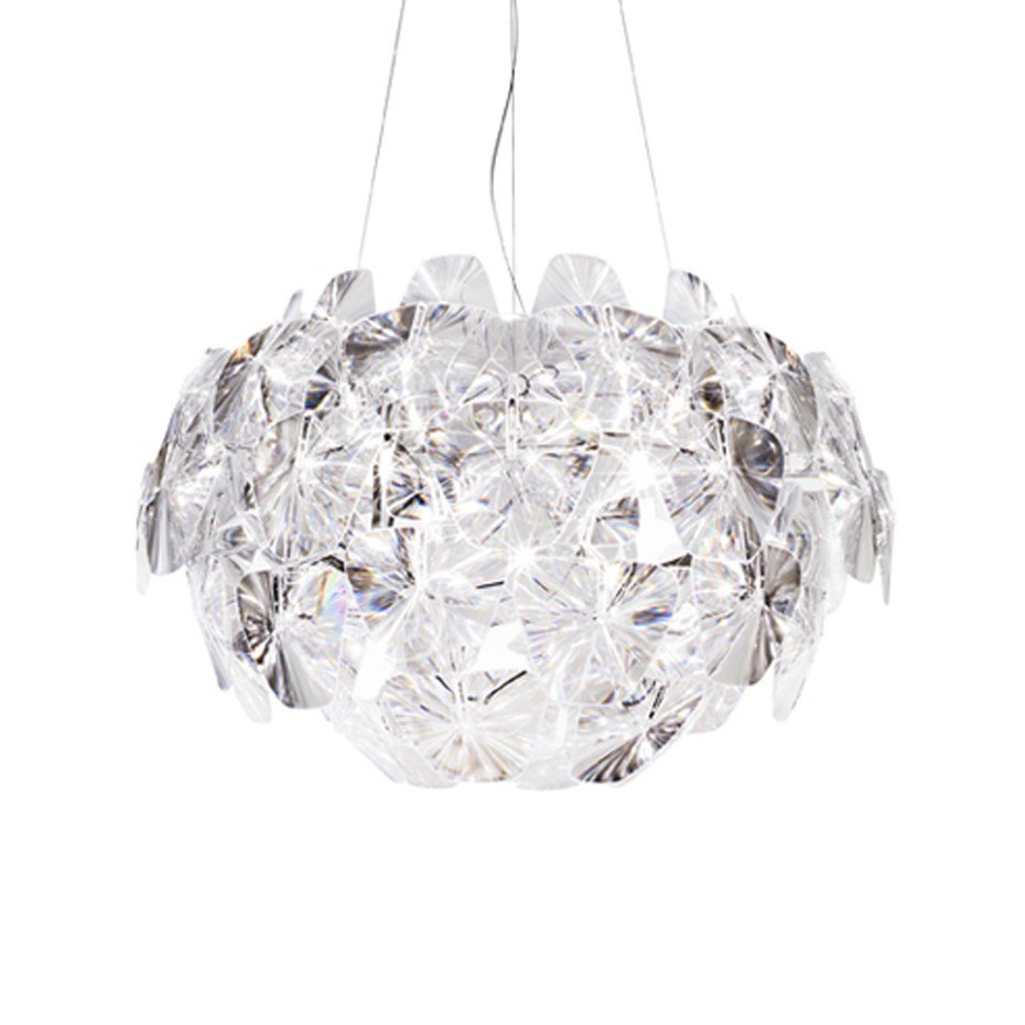 Luceplan Hope D66/42 Pendel Ø110cm Transparent