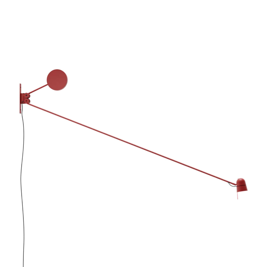 Luceplan Counterbalance D73N Vägglampa Red