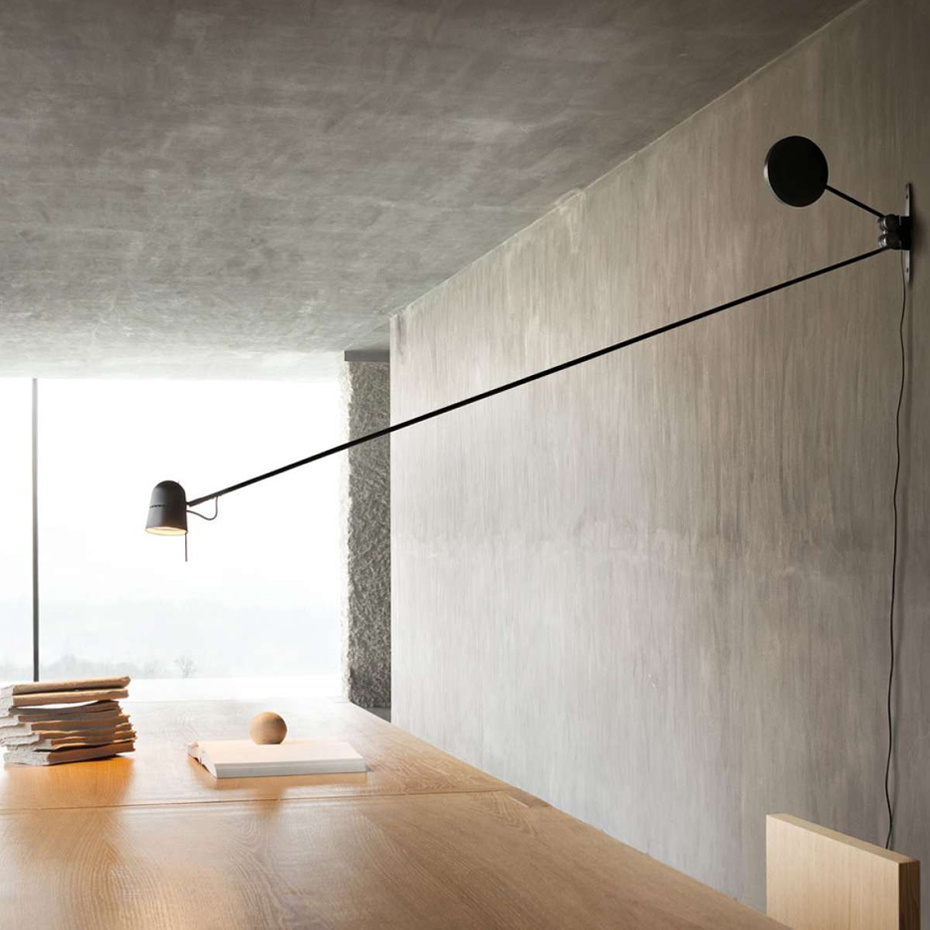 Luceplan Counterbalance D73N Vägglampa Red