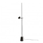 Luceplan Counterbalance D73T Golvlampa Black Luceplan Counterbalance D73T Golvlampa Black