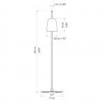 Luceplan Ascent D78 Bordslampa Black Ascent D78 Bordslampa Black