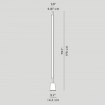 Compendium D81TW2 Golvlampa Black Compendium D81TW2 Golvlampa Black