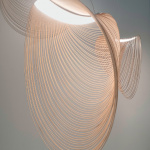 Luceplan Illan D82S3 Pendel Ø100cm Birch Luceplan Illan D82S3 Pendel Ø100cm Birch