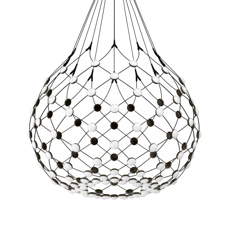 Mesh D86KW101B Wireless Pendel Ø100cm Black