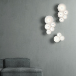 Luceplan Bulbullia D95A3 Taklampa/Vägglampa Matt White Luceplan Bulbullia D95A3 Taklampa/Vägglampa Matt White