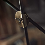 KH#1 Golvlampa Mattsvart/Rå Mässing KH#1 Golvlampa Mattsvart/Rå Mässing