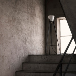 KH#100 Golvlampa Svart/Opalglas KH#100 Golvlampa Svart/Opalglas