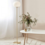 Alton Golvlampa Mässing/Opalglas Alton Golvlampa Mässing/Opalglas