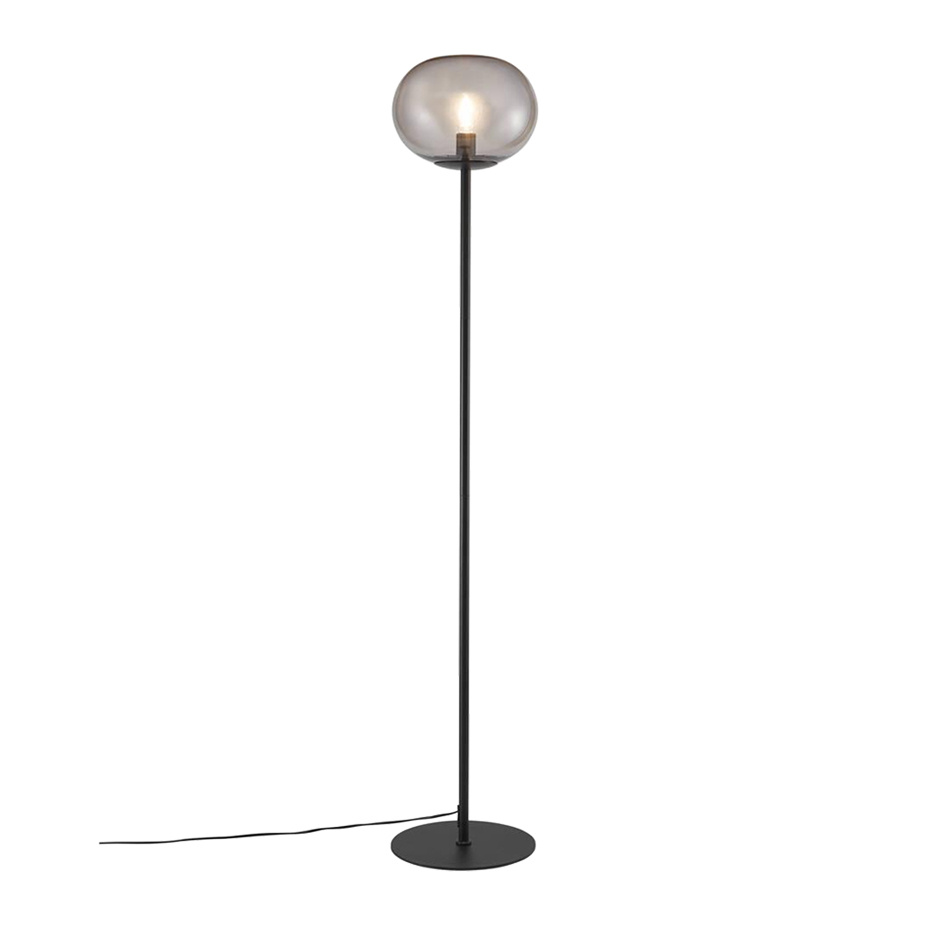 Alton Golvlampa Svart/Rökfärgad