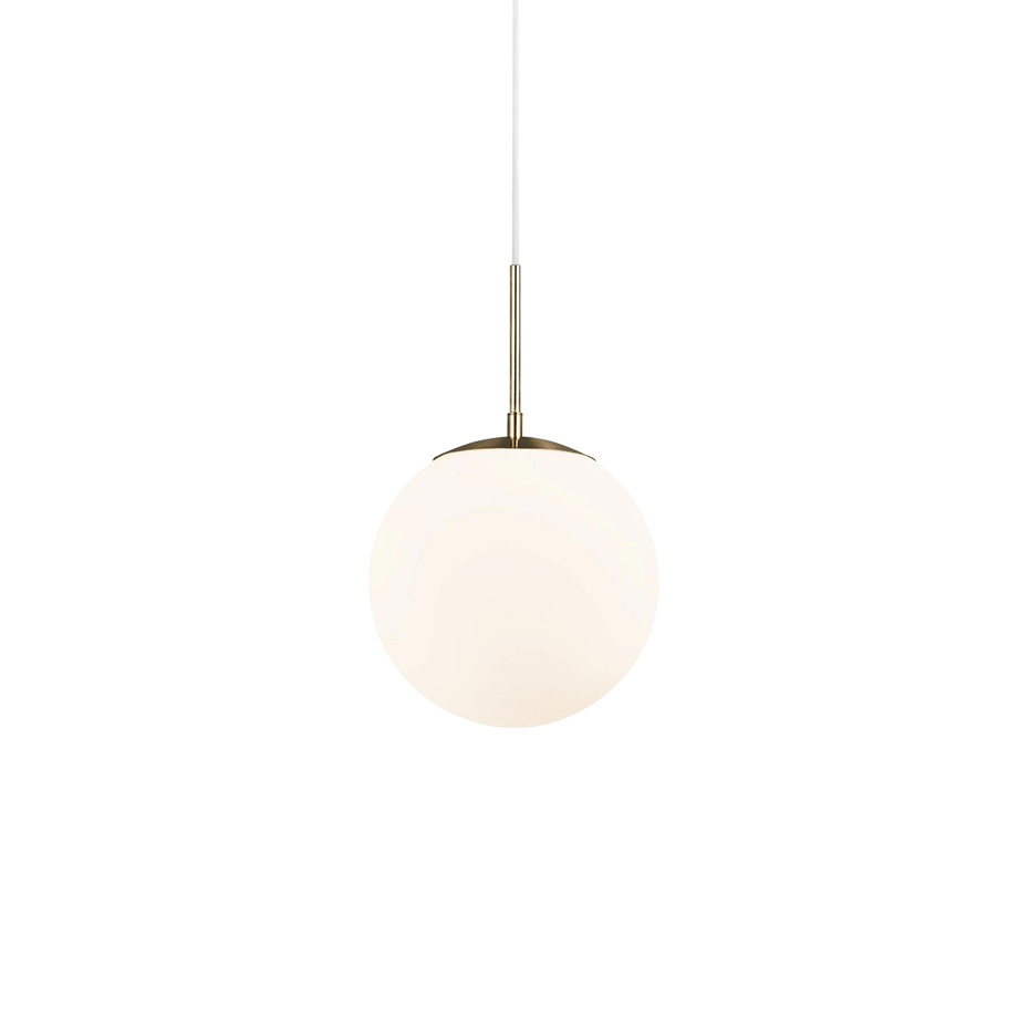 Grant 25 Pendel Mässing/Opalglas