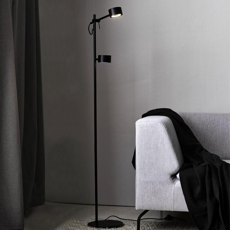 Clyde Golvlampa Svart