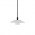 Verona Pendel Svart/Opalglas Verona Pendel Svart/Opalglas