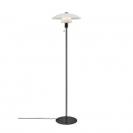 Verona Golvlampa Svart/Opalglas Verona Golvlampa Svart/Opalglas