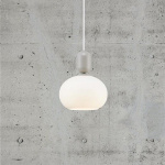 Notti Pendel Grå/Opalglas Notti Pendel Grå/Opalglas