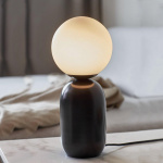 Notti Bordslampa Svart/Opalglas Notti Bordslampa Svart/Opalglas