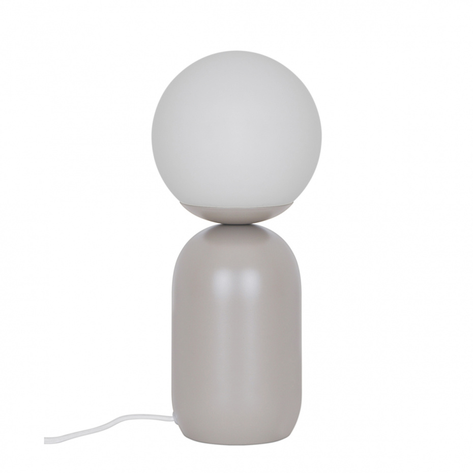 Notti Bordslampa Ljusbrun/Opalglas