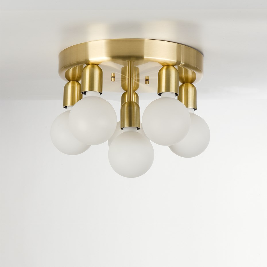 Regal Plafond Ø32cm Mässing IP21