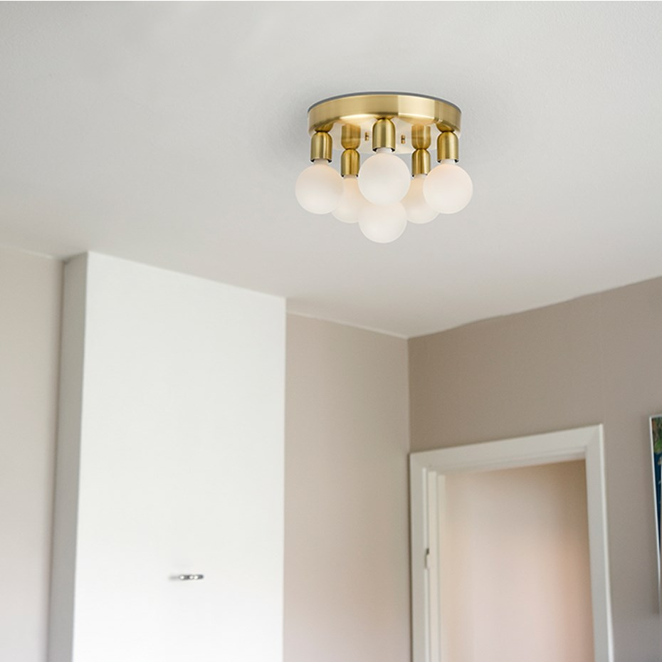 Regal Plafond Ø32cm Mässing IP21