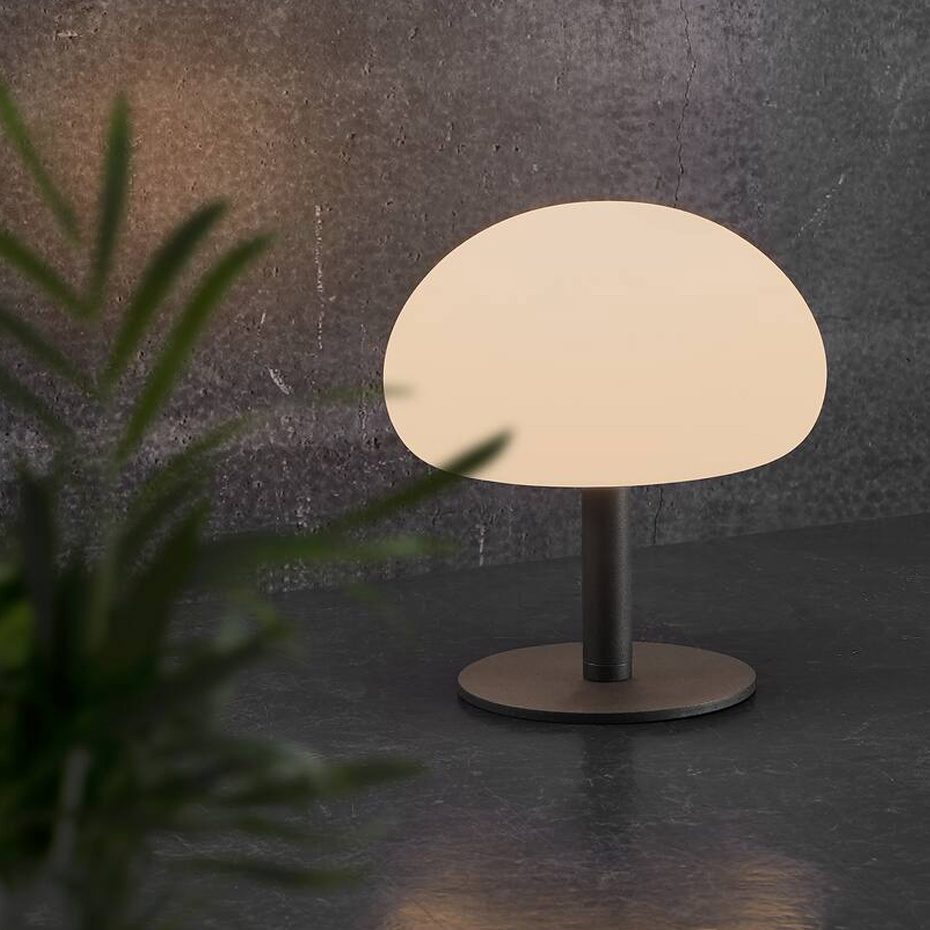 Sponge 20 Portabel Bordslampa Svart/Opal