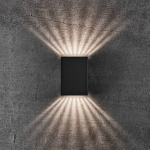 Fold 10 Vägglampa LED Svart Fold 10 Vägglampa LED Svart