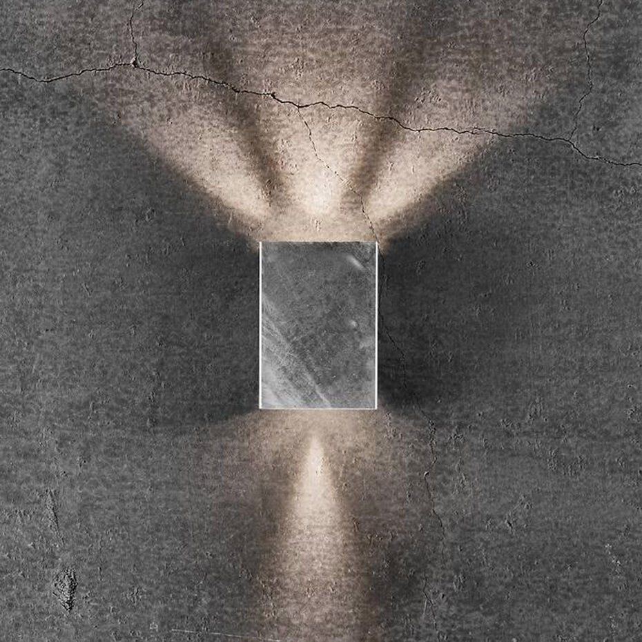 Fold 10 Vägglampa LED Galvaniserat Stål