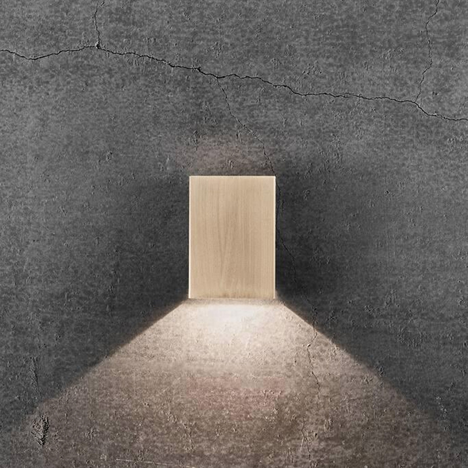 Fold 10 Vägglampa LED Mässing