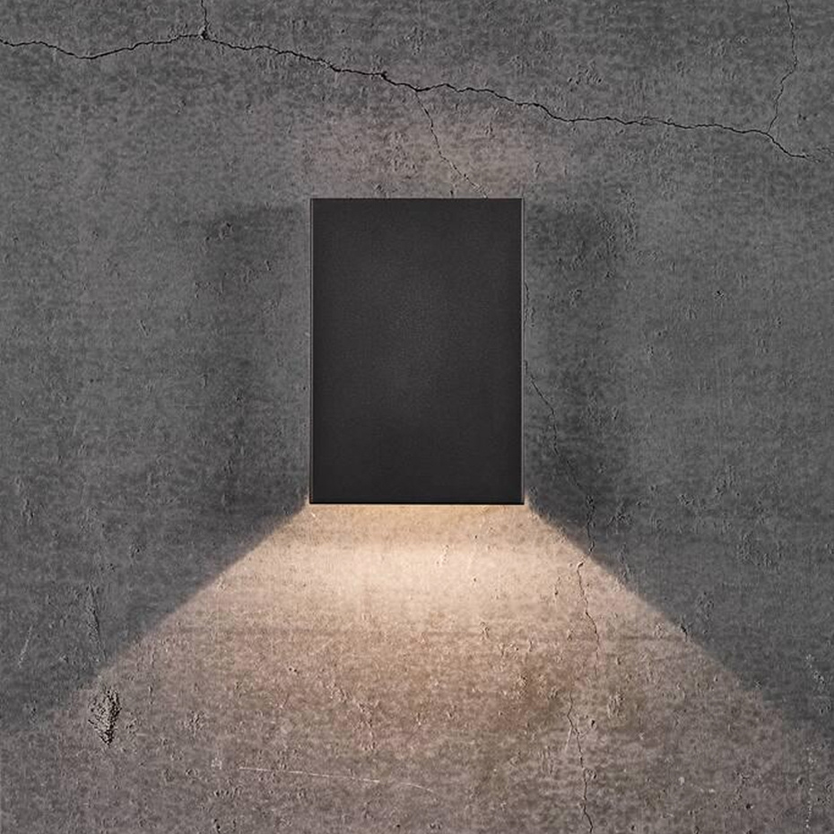 Fold 15 Vägglampa LED Svart