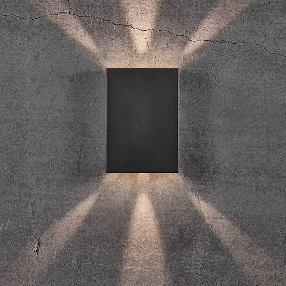 Fold 15 Vägglampa LED Svart