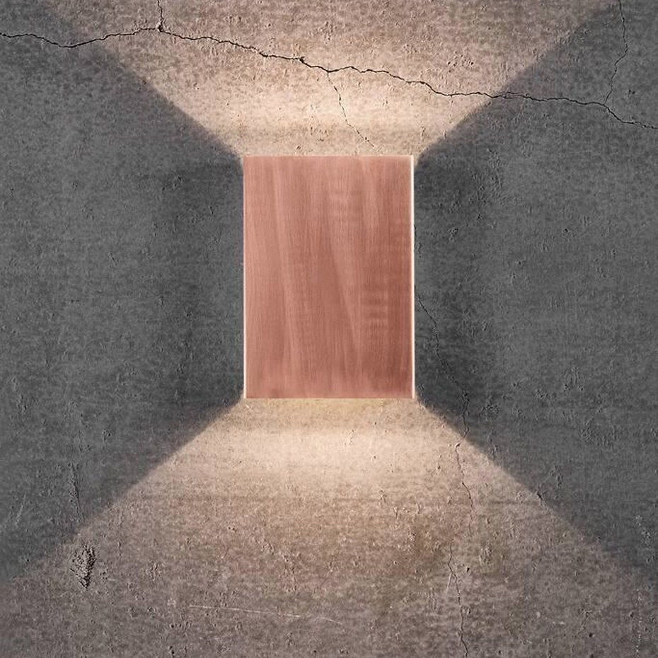 Fold 15 Vägglampa LED Koppar