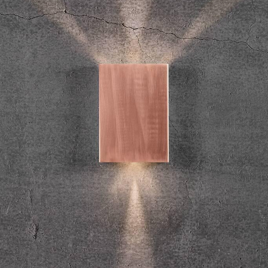 Fold 15 Vägglampa LED Koppar