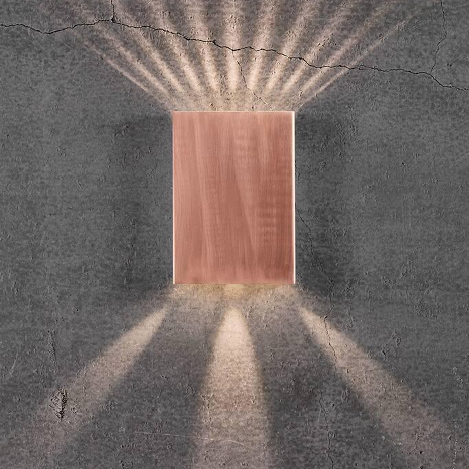 Fold 15 Vägglampa LED Koppar