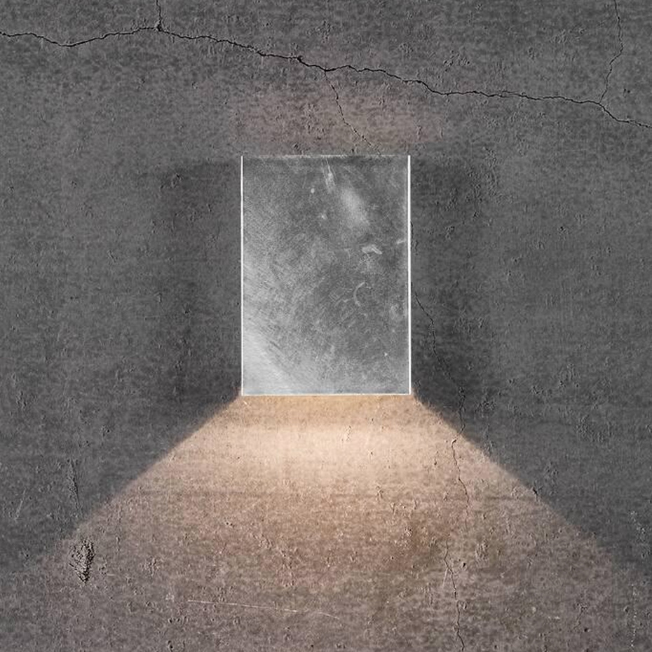 Fold 15 Vägglampa LED Galvaniserat Stål