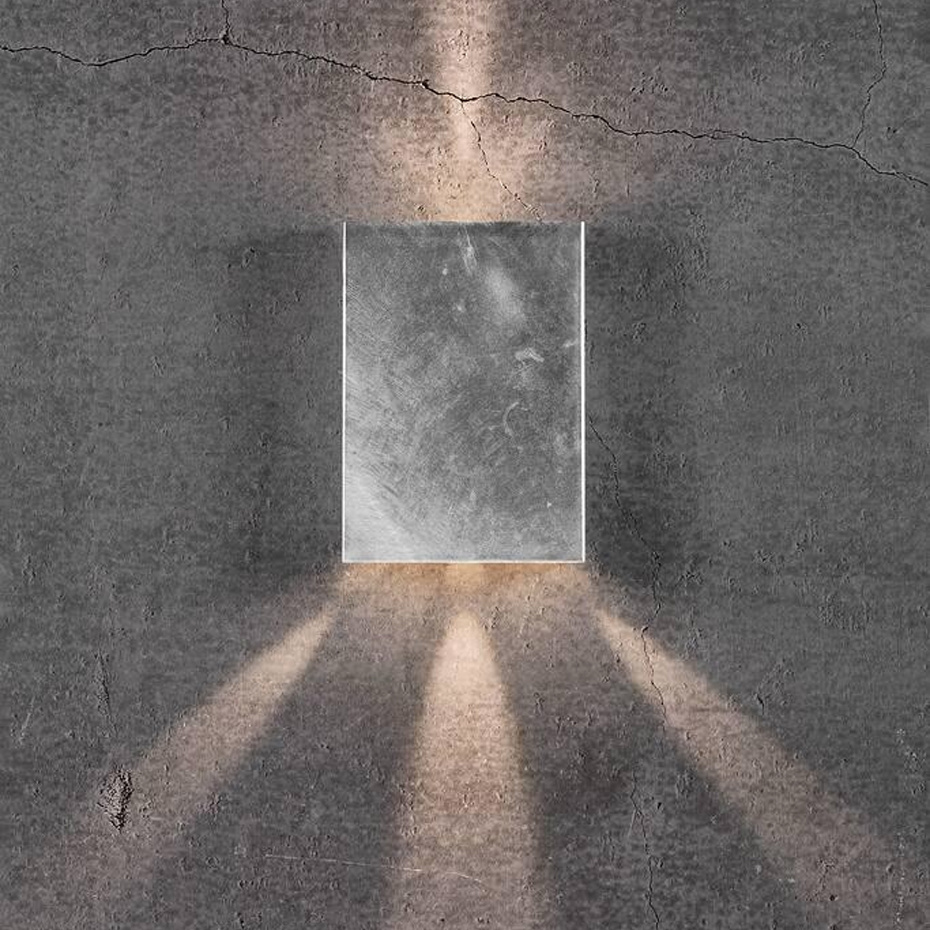 Fold 15 Vägglampa LED Galvaniserat Stål