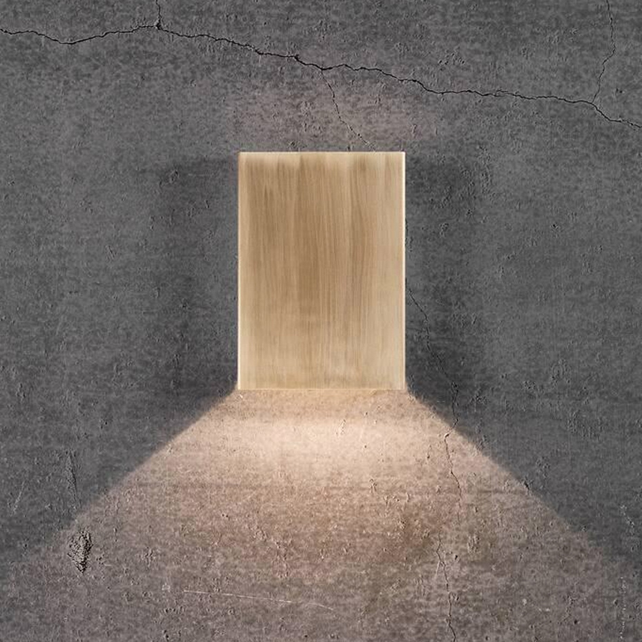 Fold 15 Vägglampa LED Mässing