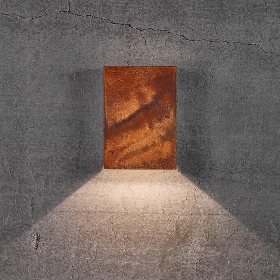 Fold 15 Vägglampa LED Corten