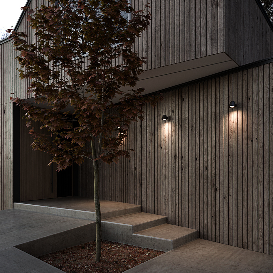 Aleria Vägglampa Mässing